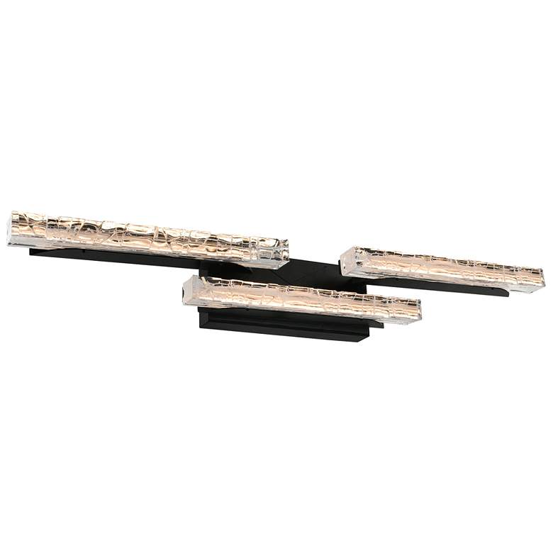 Image 1 Valira Integrated LED Black Vanity Light