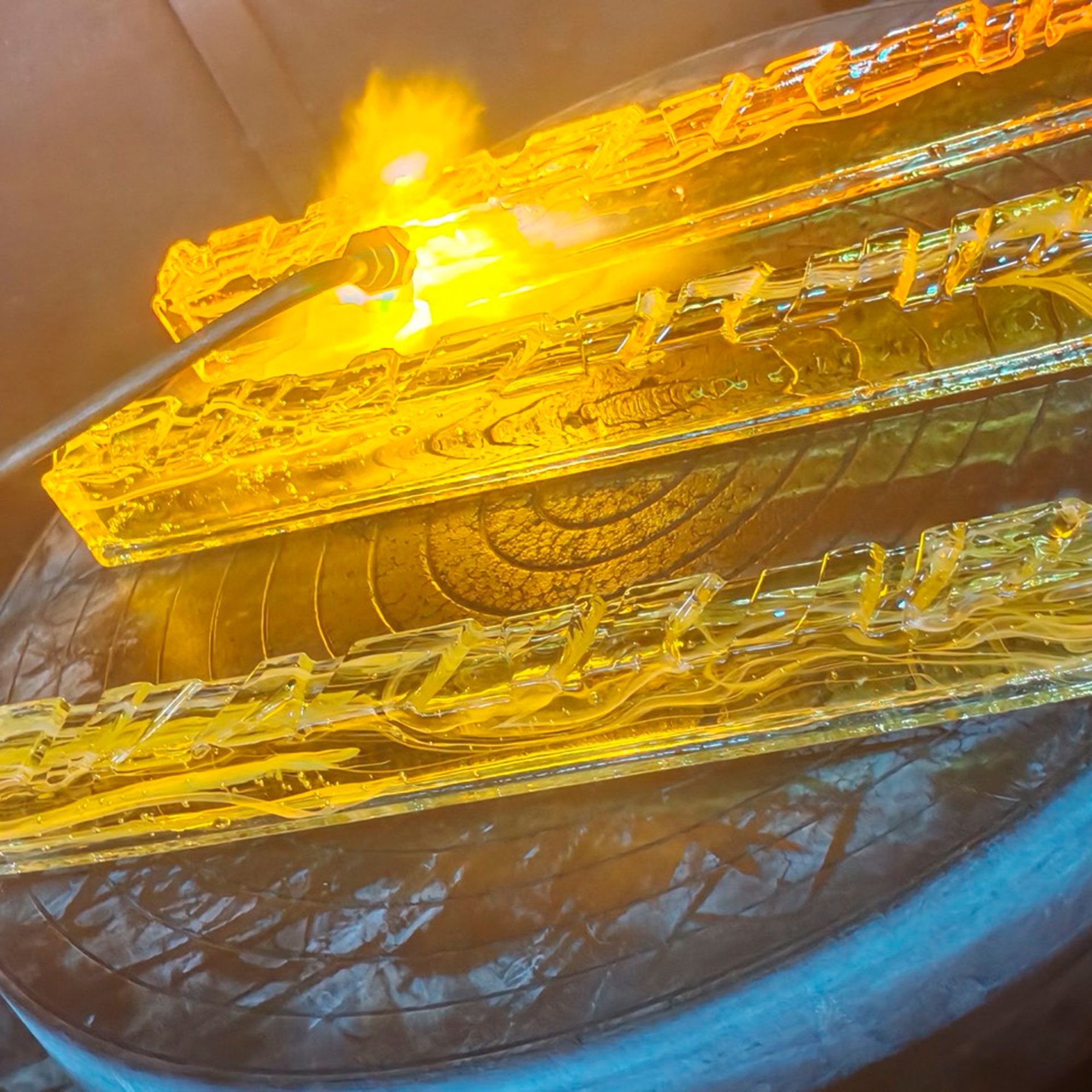 Valira Integrated LED Brass Chandelier