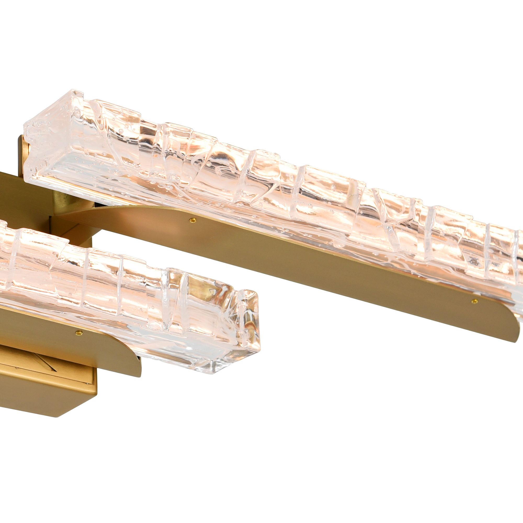 Image 6 Valira Integrated LED Brass Vanity Light more views