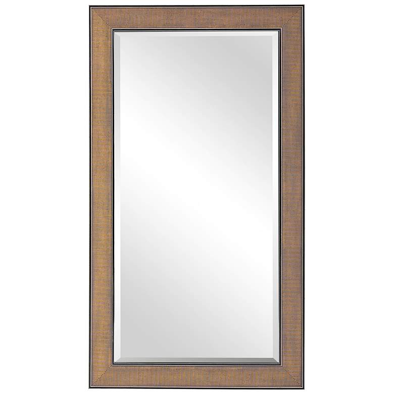 Image 2 Valles Gold 25 3/4 inch x 45 3/4 inch Rectangular Wall Mirror