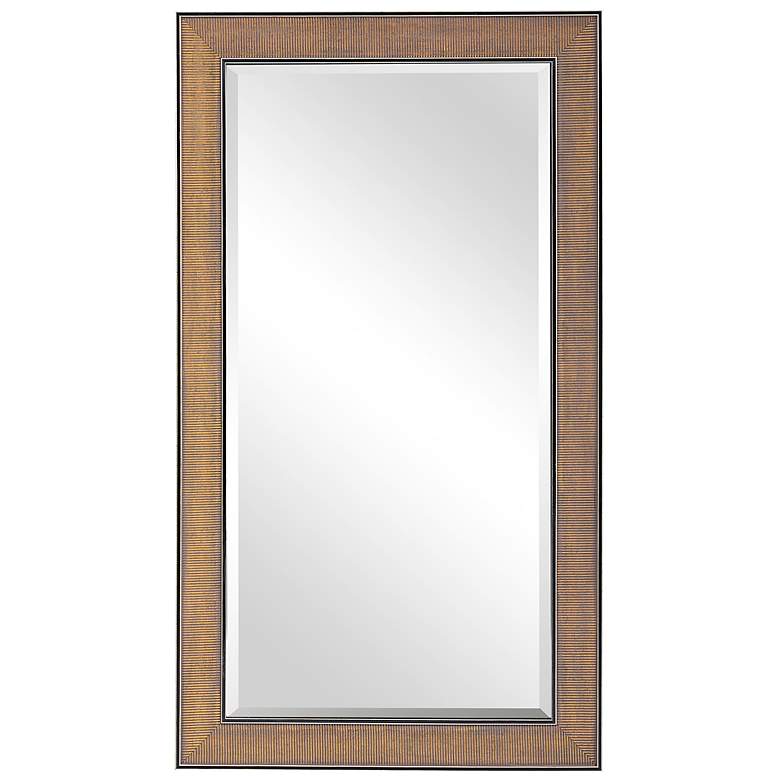 Image 2 Valles Gold 25 3/4 inch x 45 3/4 inch Rectangular Wall Mirror