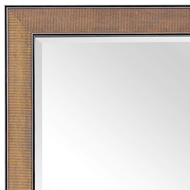 Image 3 Valles Gold 25 3/4 inch x 45 3/4 inch Rectangular Wall Mirror more views