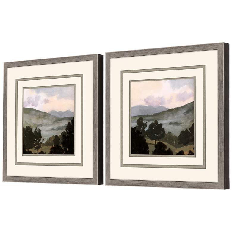 Image 5 Valley 22 inch Square 2-Piece Square Framed Wall Art Set more views