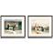 Valley Farm II 28" Wide 2-Piece Giclee Framed Wall Art Set