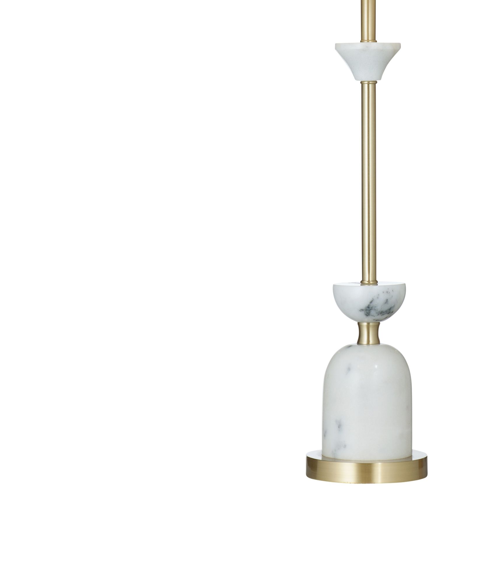 Image 3 Vallhalla 35" High White And Gold Table Lamp more views