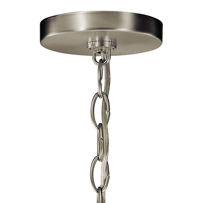 Image 4 Valserrano 24 1/4" Wide Brushed Nickel 5-Light Chandelier more views
