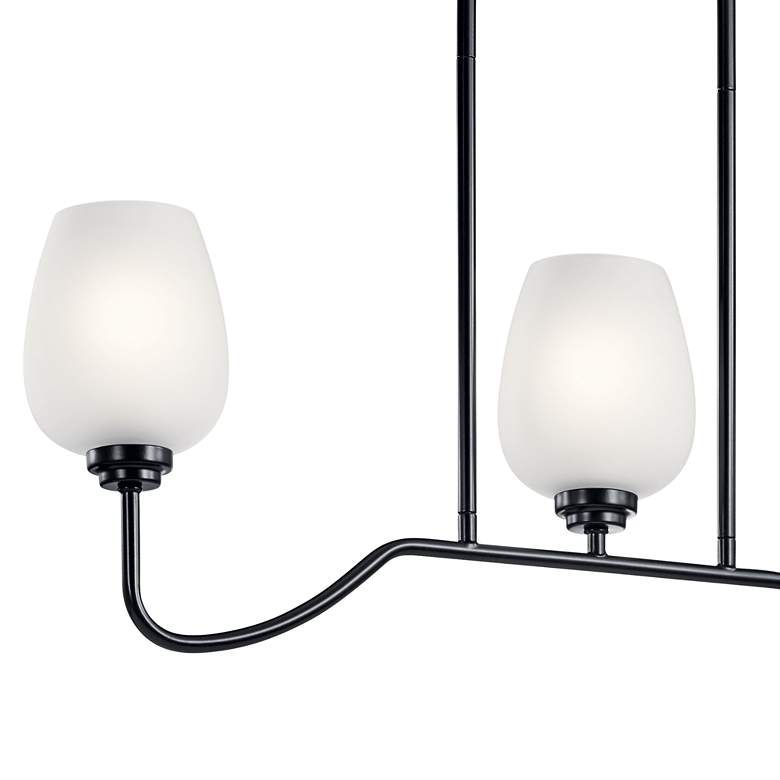 Image 4 Valserrano 31" Wide Black Kitchen Island Light Chandelier more views
