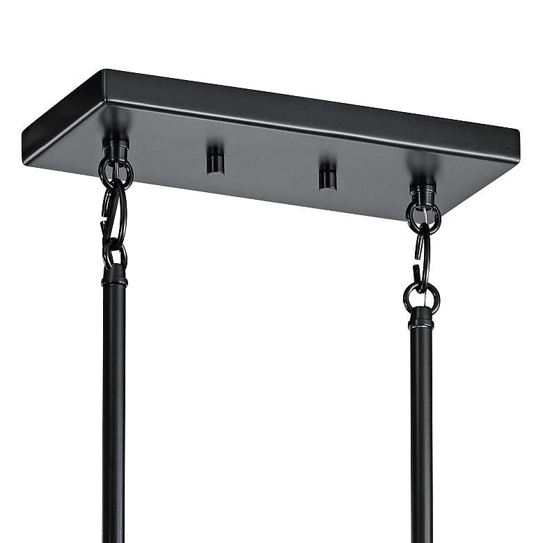 Image 5 Valserrano 31" Wide Black Kitchen Island Light Chandelier more views
