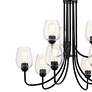 2_Valserrano 9 Light Chandelier Black more views