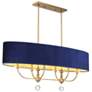 3_Van Noord 48" Wide Oxidized Aged Brass Island Chandelier more views
