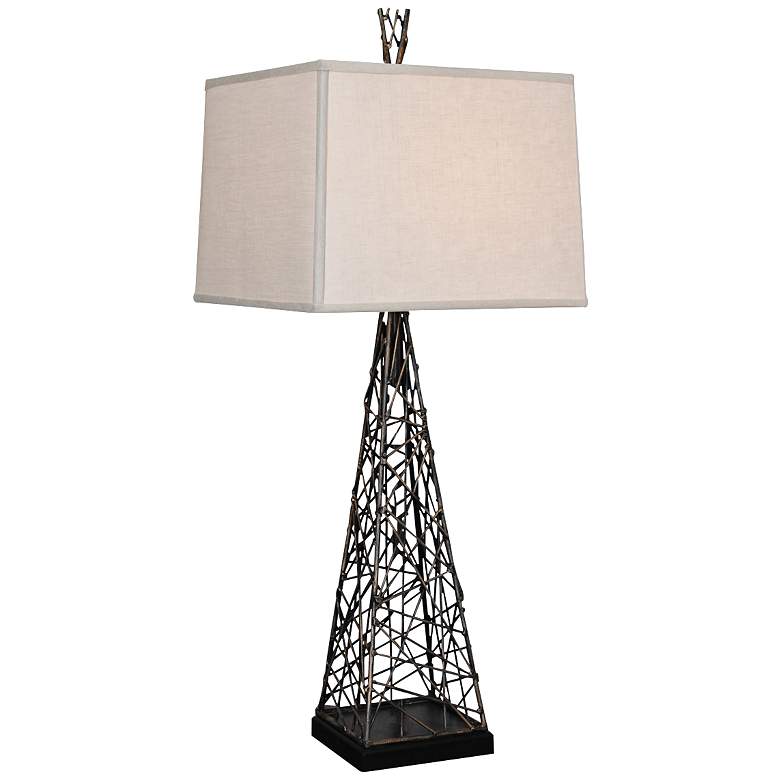 Image 1 Van Teal Berwick Bronze Metal Table Lamp