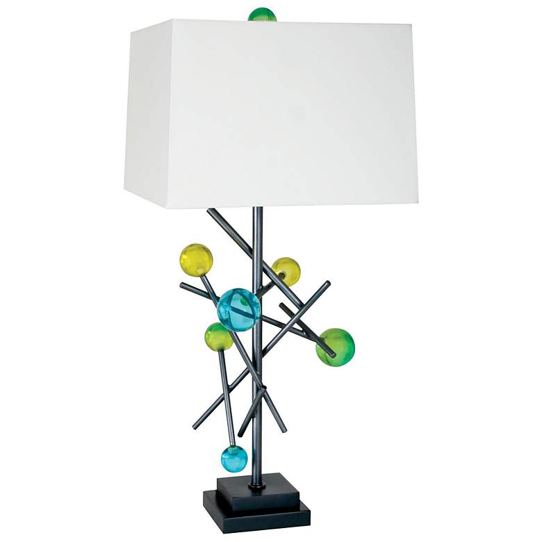 Image 1 Van Teal Energy Multicolor Weathered Steel Table Lamp