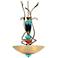 Van Teal Gypsy 21" Wide Weathered Gold Boswell Pendant Light