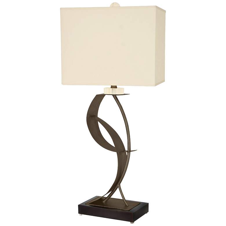 Image 1 Van Teal Lady Eva Caramel Metal Table Lamp