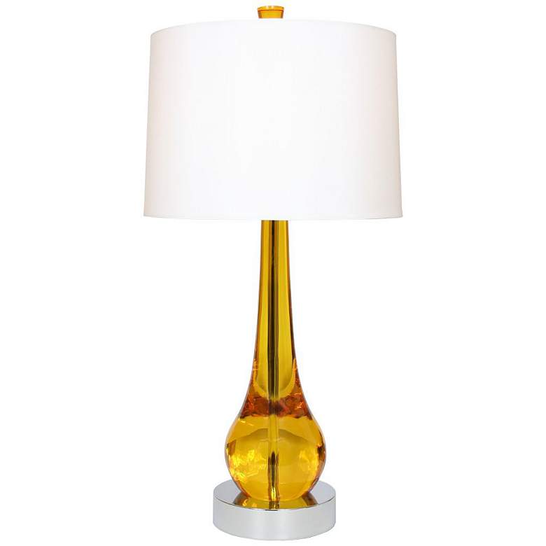 Image 1 Van Teal Magic 33 inch High Gold Acrylic Table Lamp