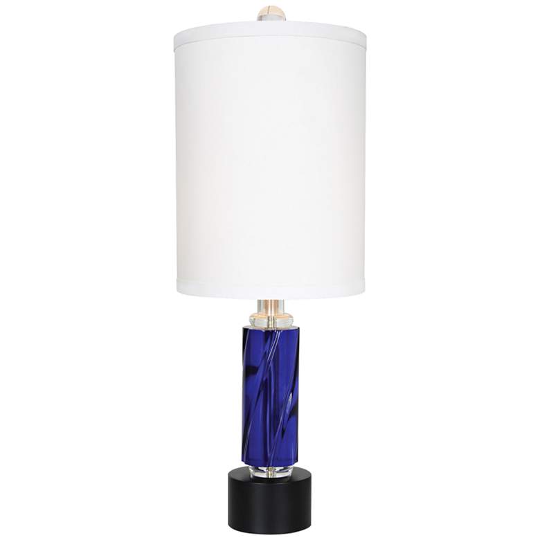 Image 1 Van Teal Rhapsody Midnight Blue Acrylic Table Lamp