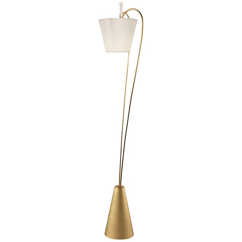 Image 1 Van Teal Up-Lift Sienna Gold LED Floor Lamp
