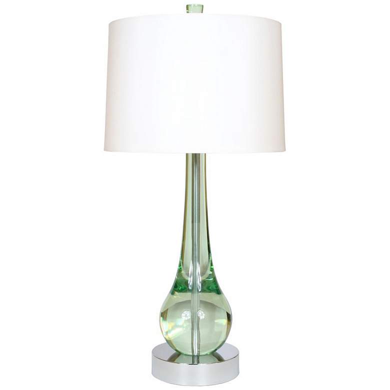 Image 1 Van Teal Wonder 33 inch High Mint Acrylic Table Lamp