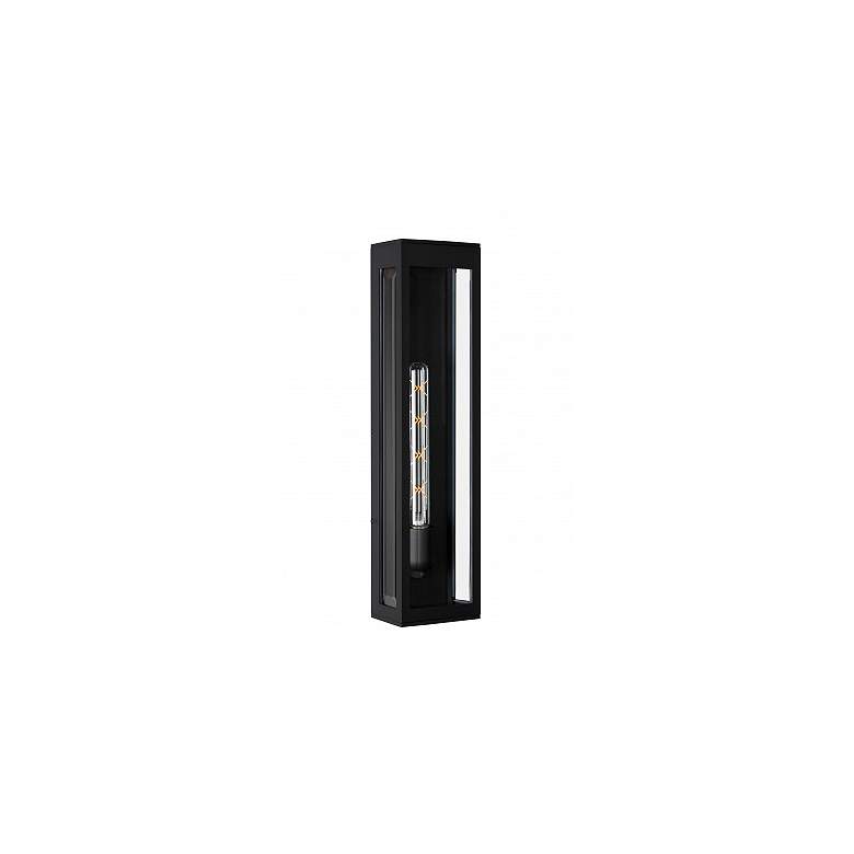 Image 2 Vanciti 24"H Powder-Coated Black Outdoor Wall Light more views