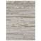 Vancouver Abstract Indoor Ivory Area Rug 39FEF 6'-7" x 9'-6"