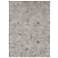 Vancouver Abstract Indoor Ivory Area Rug 39FHF 1'-8" x 2'-10"