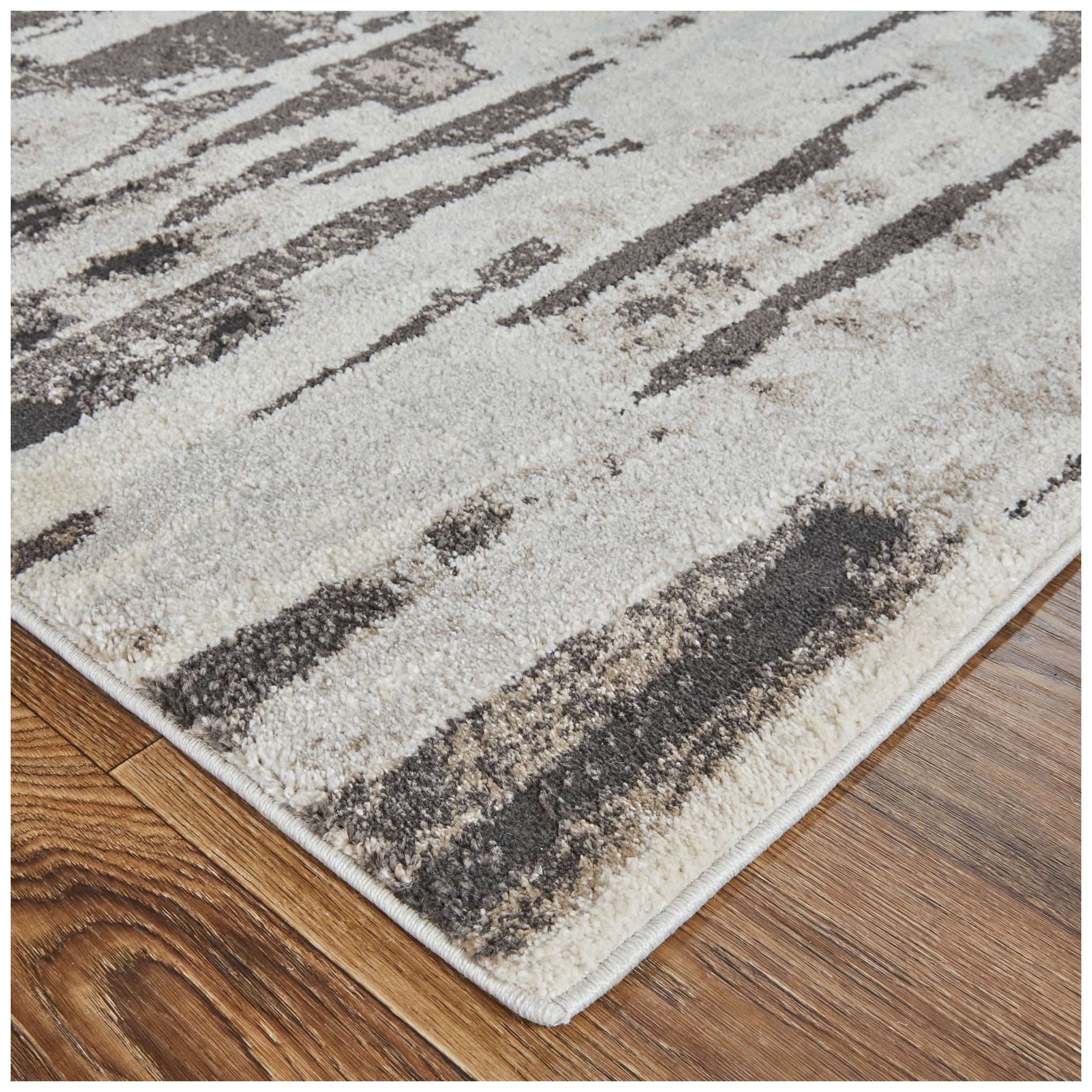 Image 3 Vancouver Abstract Indoor Ivory Area Rug 39FIF 4' x 6' more views