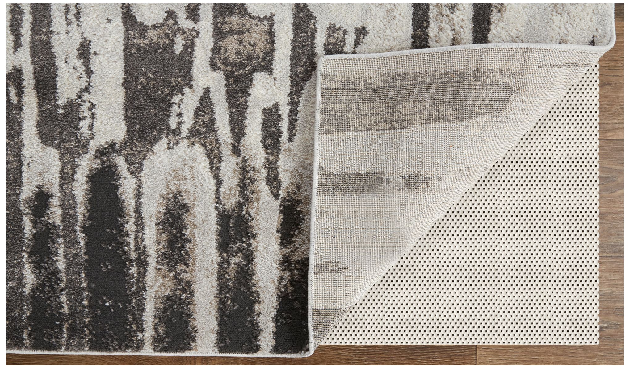 Image 5 Vancouver Abstract Indoor Ivory Area Rug 39FIF 4' x 6' more views