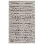 Vancouver Geometric Indoor Ivory Area Rug 39NTF 4' x 6'