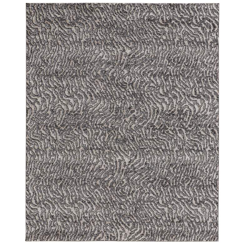 Image 1 Vancouver Modern Abstract Soft Indoor Gray Area Rug 39FJF