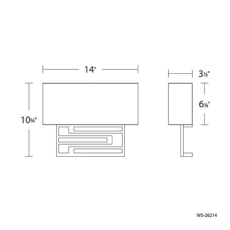 Image 5 Vander 10.88 In. x 14 In. x 3.5 In. 2700 more views