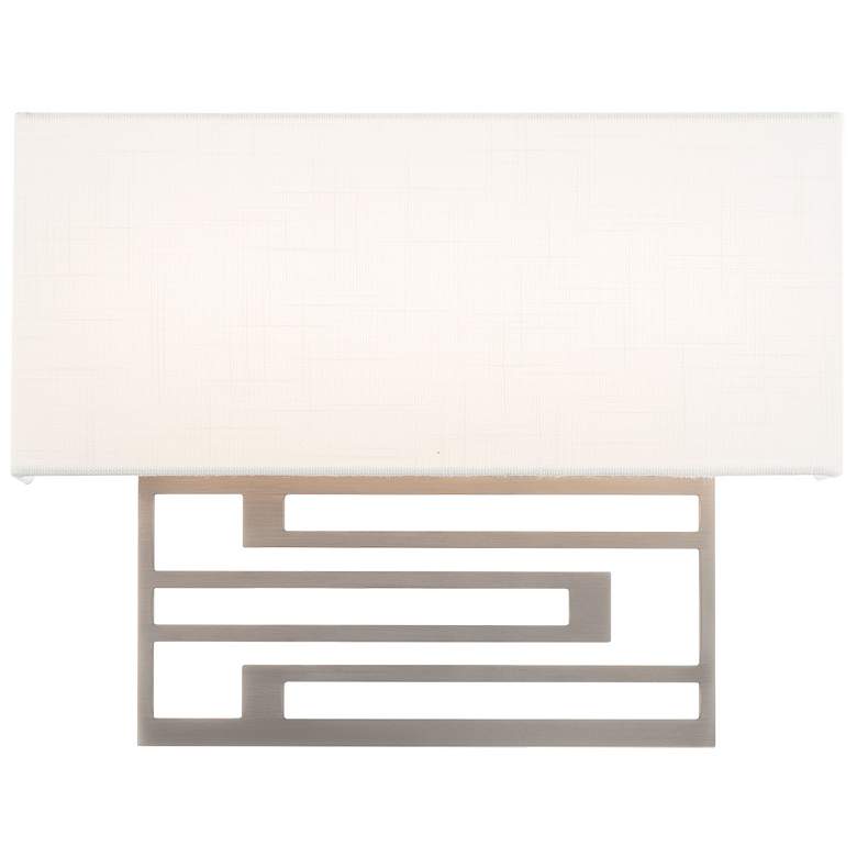 Image 2 Vander 10.88"H x 14"W 1-Light Wall Sconce in Brushed Nickel