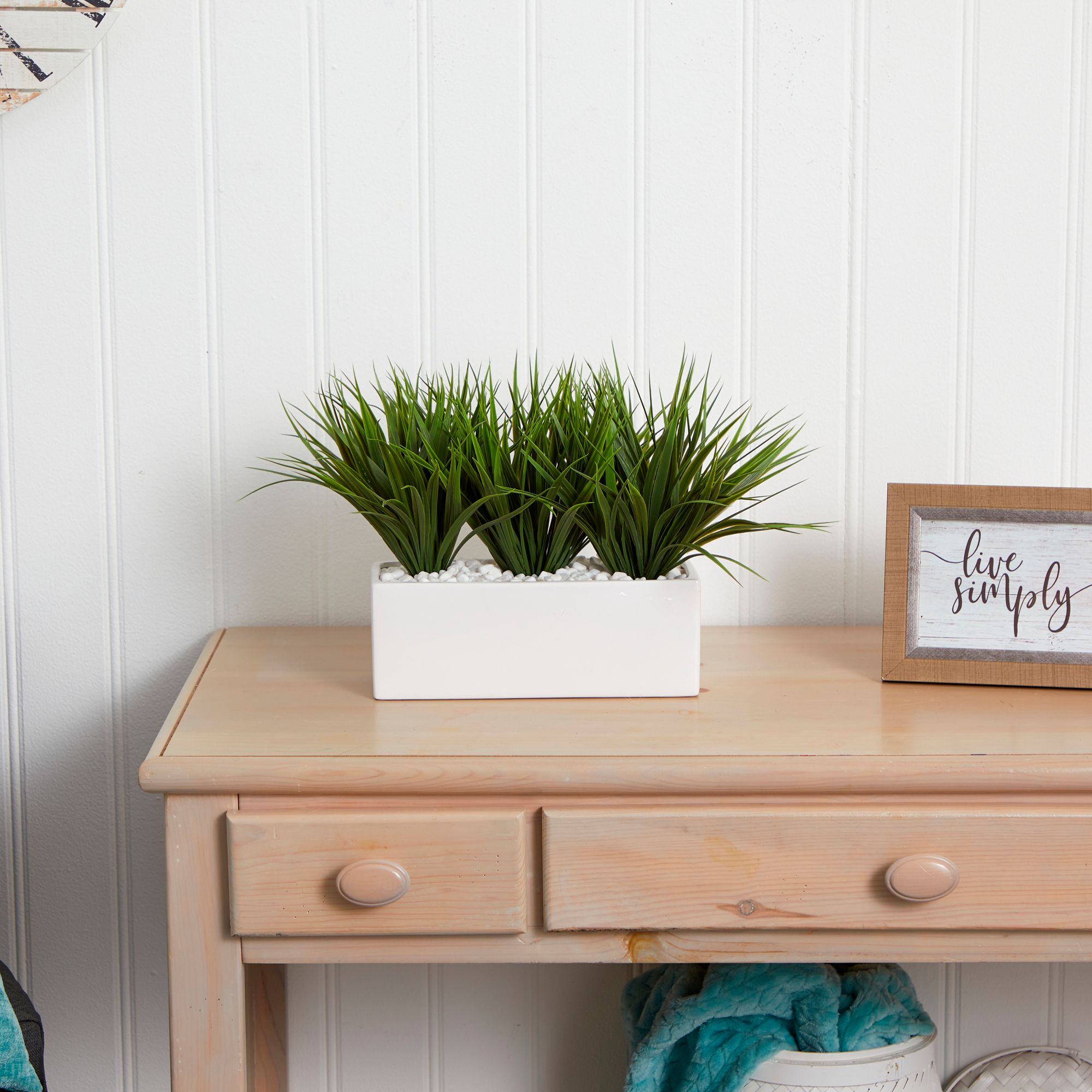 Image 5 Vanilla Grass in Rectangular Planter more views