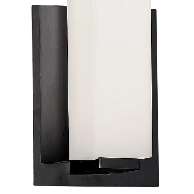 Image 3 Vanity 10 1/2 inch High Matte Black LED Bath Light more views