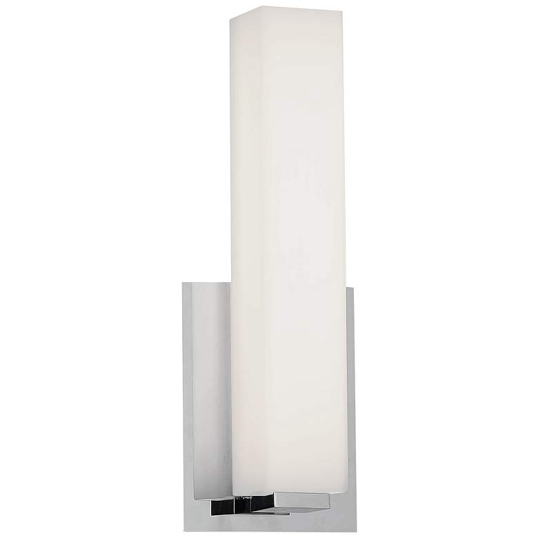 Image 2 Vanity 10 1/2" High Polished Chrome LED Bath Light