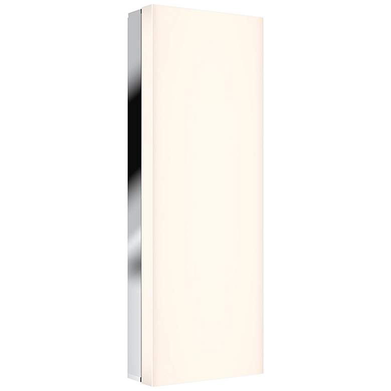 Image 1 Vanity™ 12 1/2"H Polished Chrome LED Wall Sconce