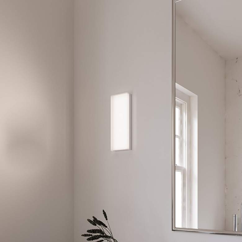 Image 3 Vanity™ 12 1/2"H Polished Chrome LED Wall Sconce more views