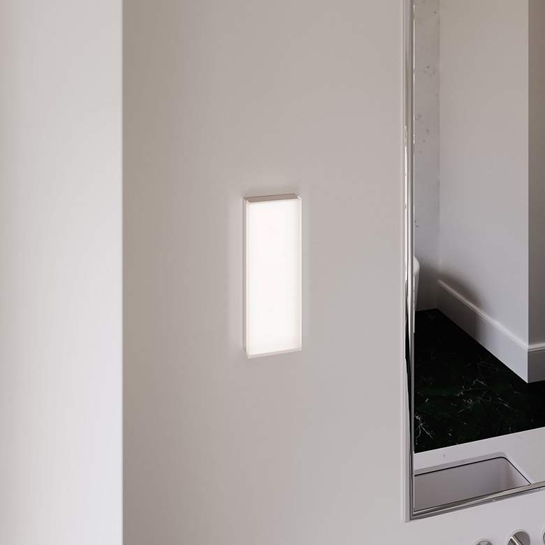 Image 4 Vanity™ 12 1/2"H Polished Chrome LED Wall Sconce more views