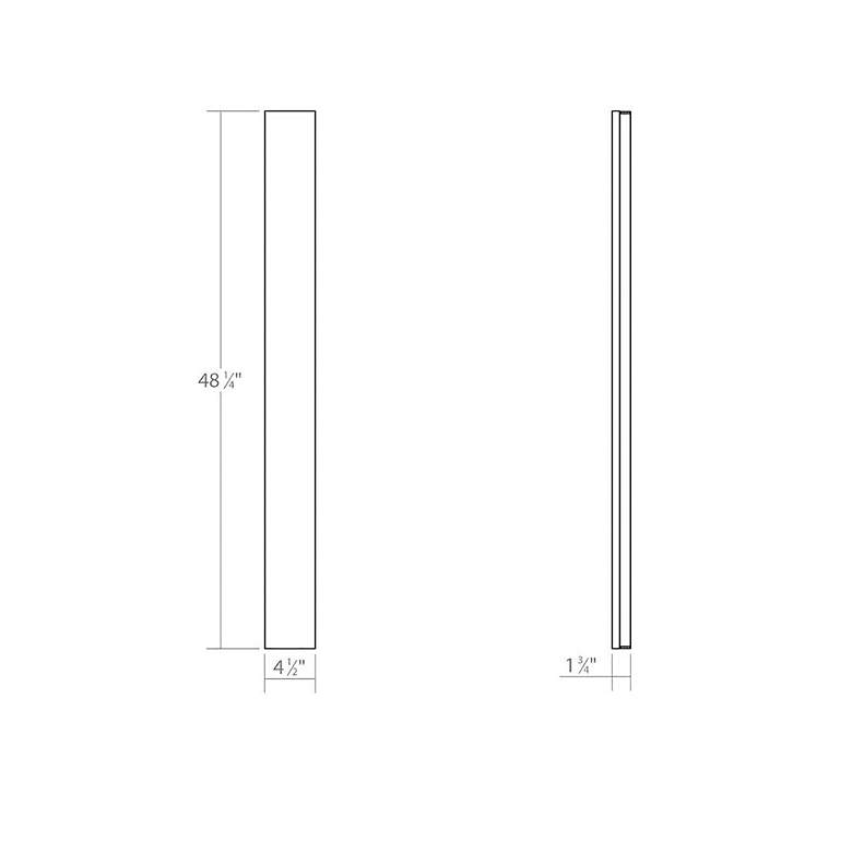 Image 7 Vanity Extra Wide 48" LED Bath Bar - Polished Chrome more views