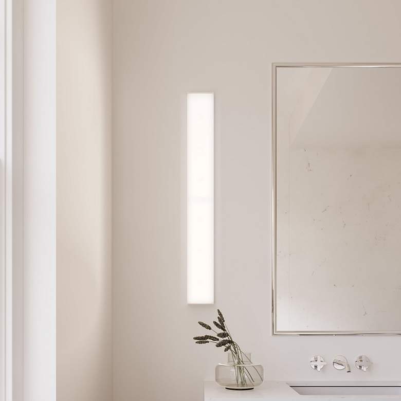 Image 3 Vanity™ 36 1/2"H Polished Chrome LED Wall Sconce more views