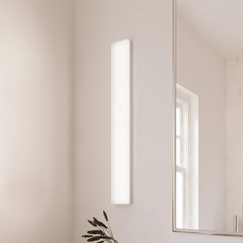 Image 4 Vanity™ 36 1/2"H Polished Chrome LED Wall Sconce more views