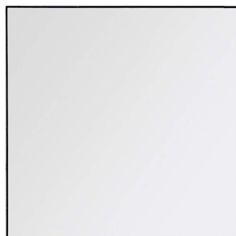 Image 3 Vanta XL Matte Black 39 1/2" x 29 1/2" Framed Wall Mirror more views