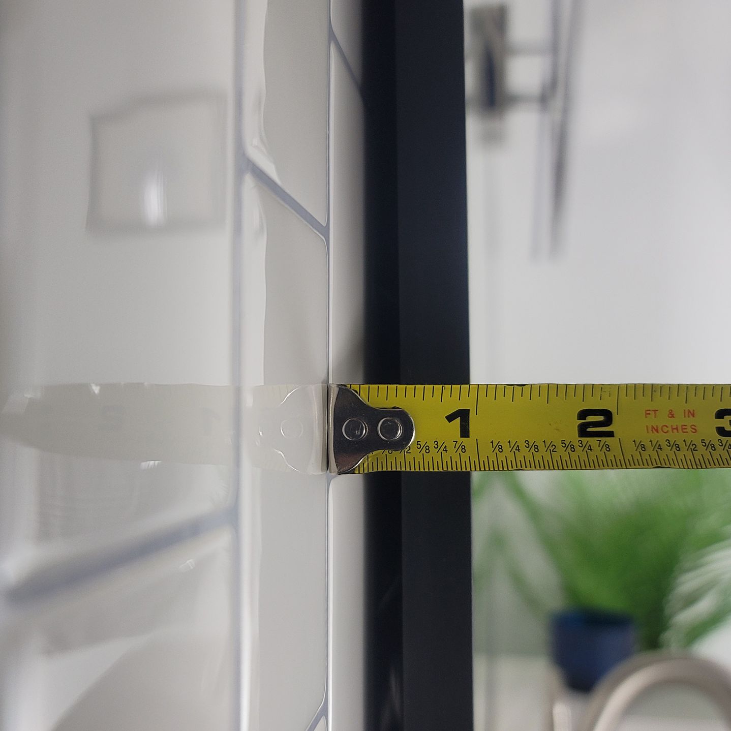 Vanta XL Matte Black 39 1/2" x 29 1/2" Framed Wall Mirror