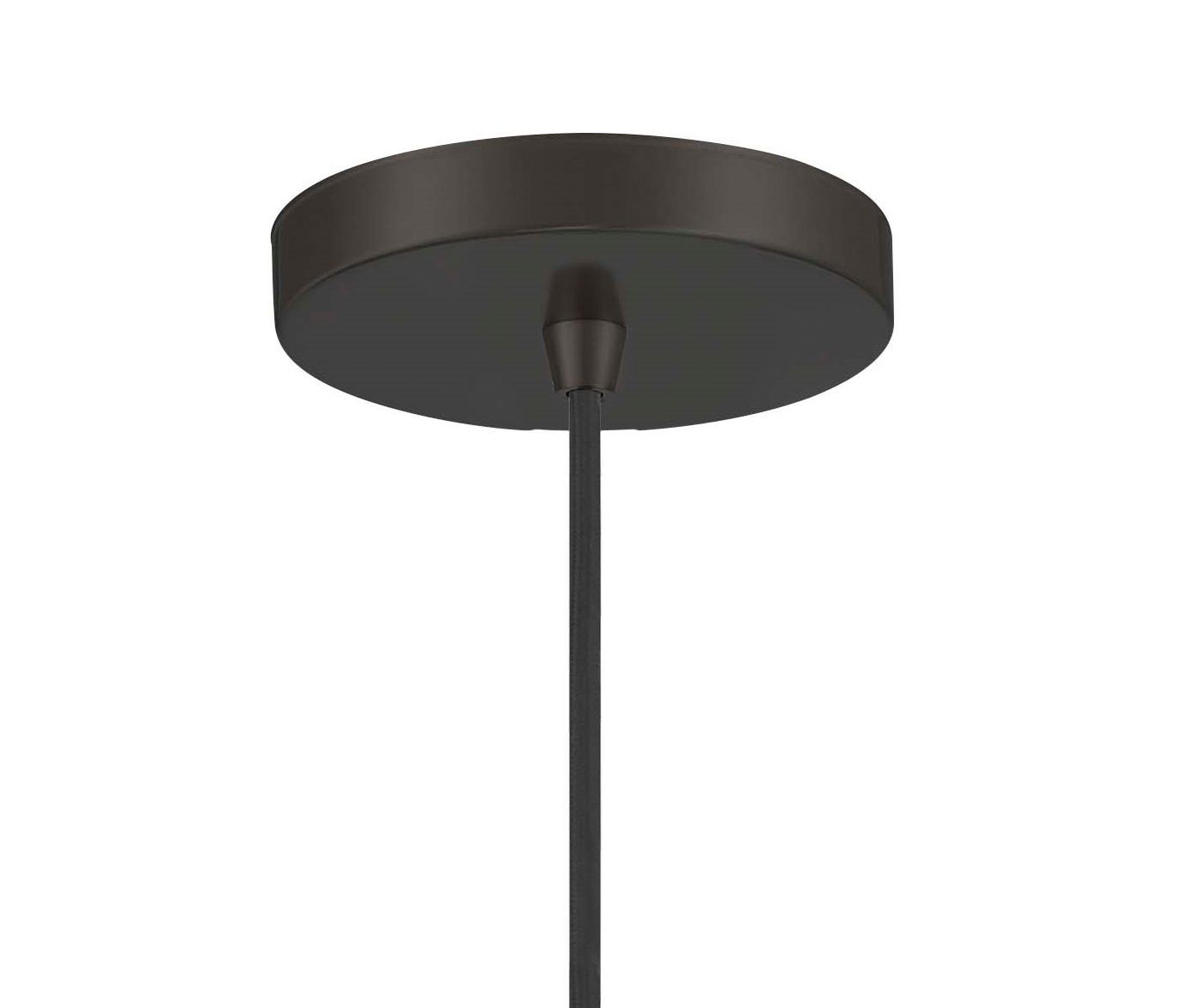 Image 3 Vantage 1-Light Black Pendant with Black Metal Shade more views