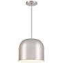 1_Vantage 1-Light Brushed Nickel Pendant with Brushed Nickel Metal Shade