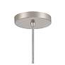 5_Vantage 1-Light Brushed Nickel Pendant with Brushed Nickel Metal Shade more views