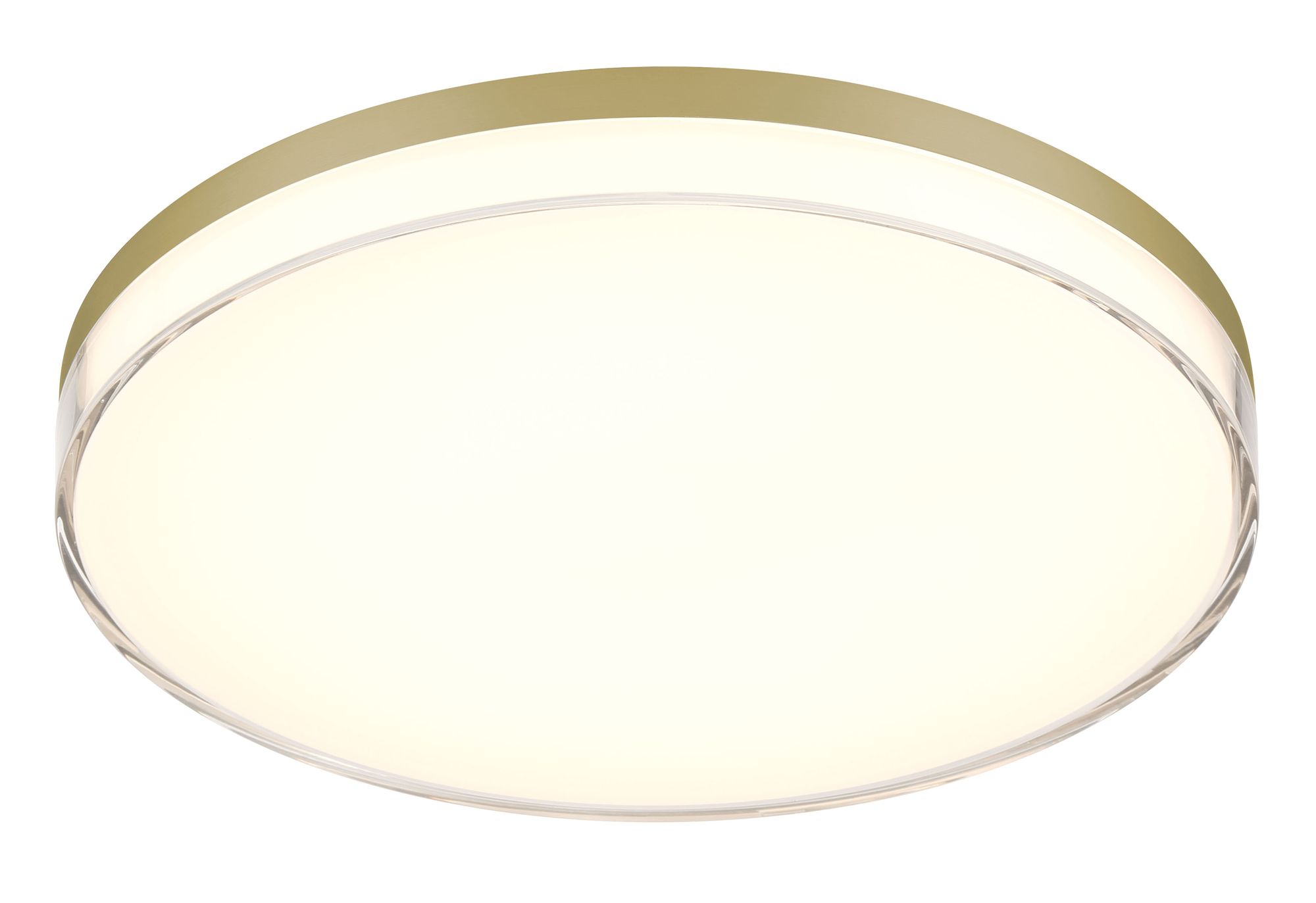 Vantage  1-Light LED Ashen Brass  Flush Mount