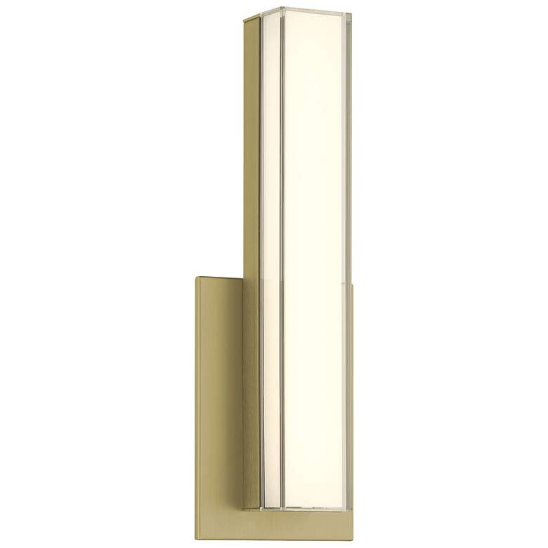 Image 1 Vantage 1-Light LED Ashen Brass Vanity Light