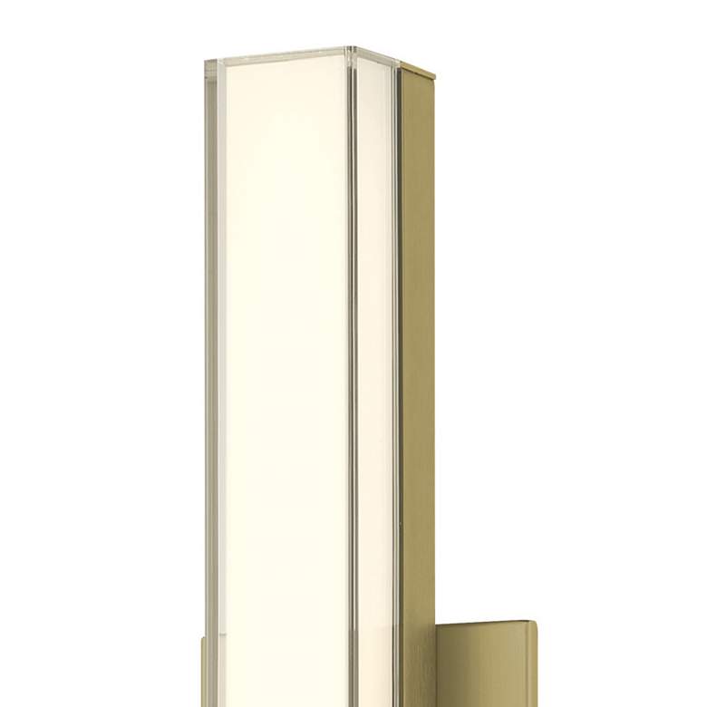Image 2 Vantage  1-Light LED Ashen Brass  Vanity Light more views