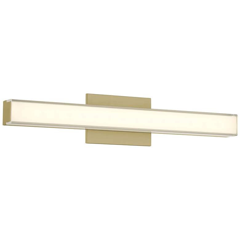 Image 1 Vantage 1-Light LED Ashen Brass Vanity Light