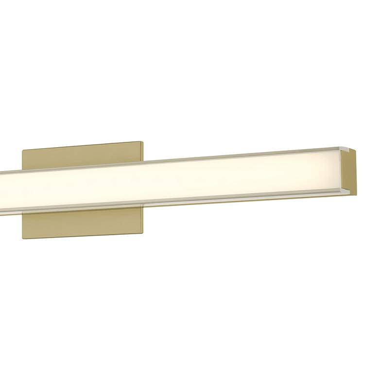 Image 2 Vantage 1-Light LED Ashen Brass Vanity Light more views
